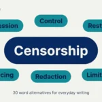 30 synonyms for censorship with meanings and examples