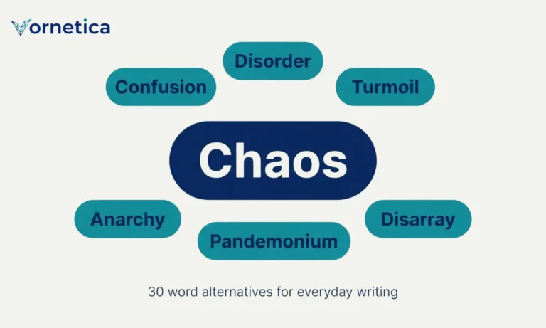 30 synonyms for chaos with meanings, examples, and usage tips