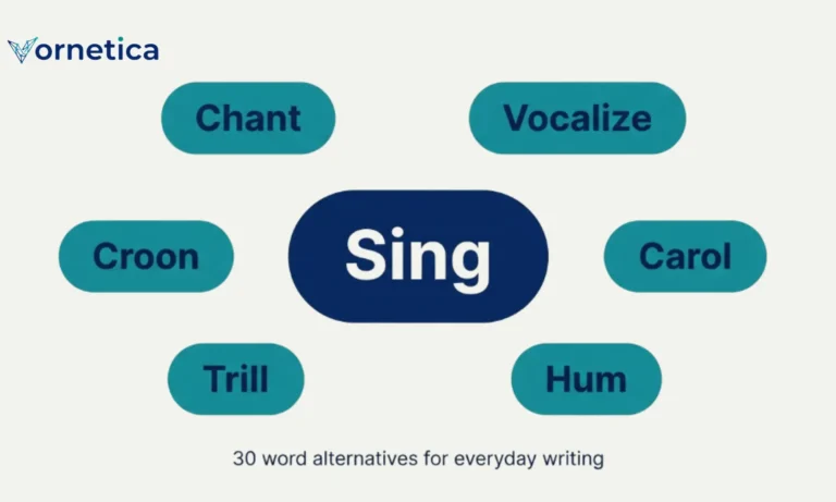 30 synonyms for sing with meanings and examples