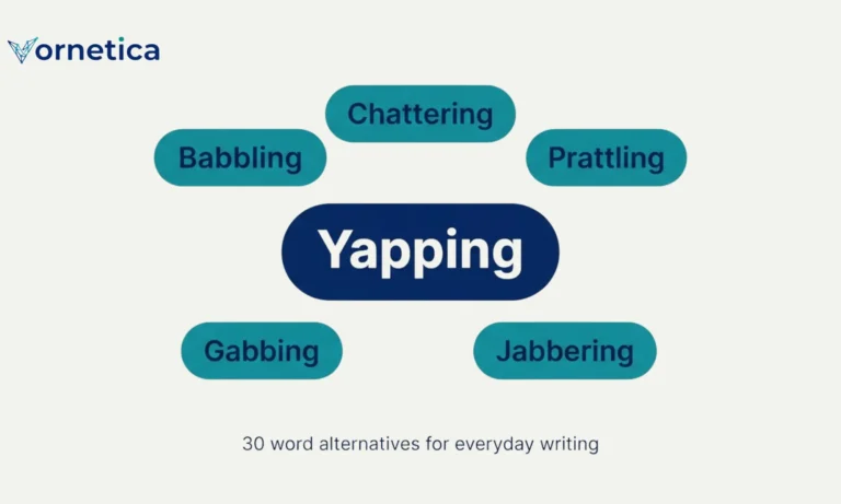 30 synonyms for yapping with meanings and examples
