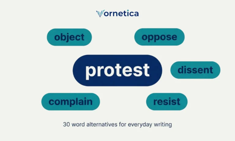 synonyms for protest showing different words for disagreement and resistance