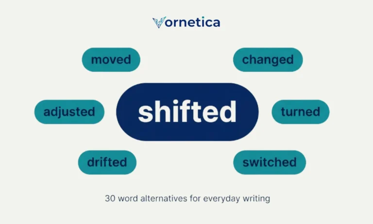 Synonyms for shifted with 30 alternative words and examples